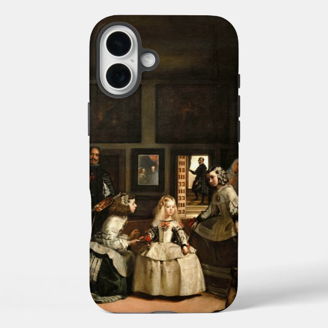Funda iPhone 16 Plus Las meninas (Reverso )