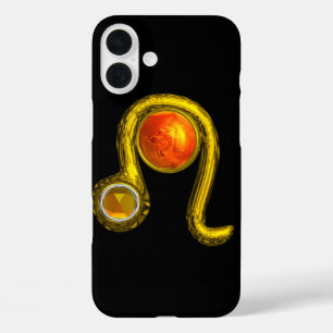 Funda iPhone 16 Plus LEO , Topacio amarillo y oro