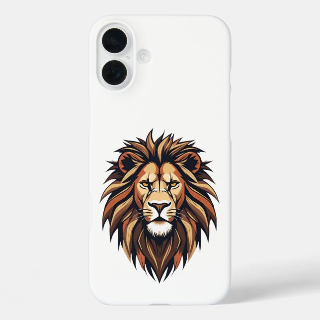 Funda iPhone 16 Plus Lion Beast Phone Guard (Reverso )
