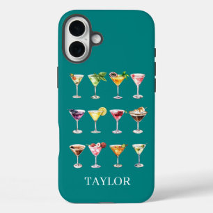 Funda iPhone 16 Plus Locura de Martini Monogramado