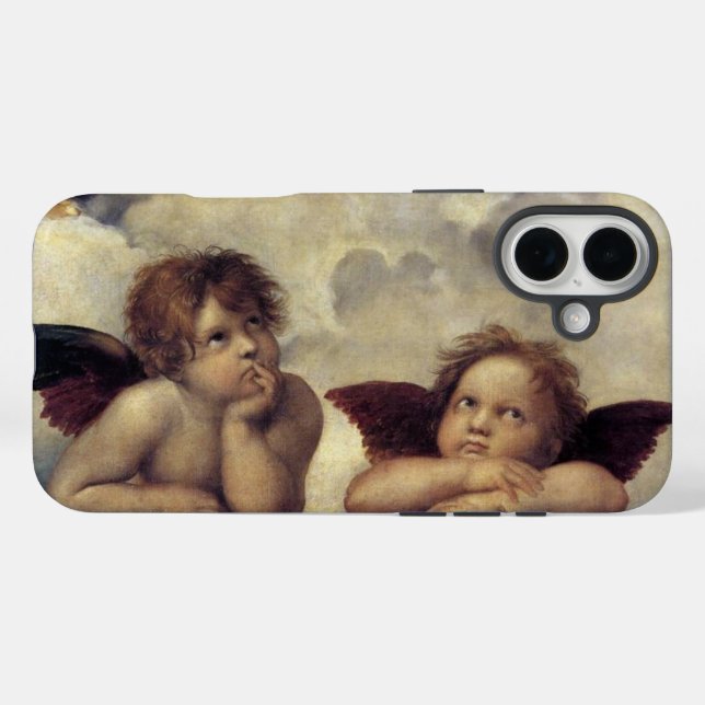 Funda iPhone 16 Plus Los ángeles de Raphael (Reverso (Horitonzal))