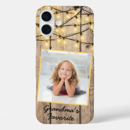 Funda iPhone 16 Plus Luciérnagas rusas de madera iluminan Personalizado