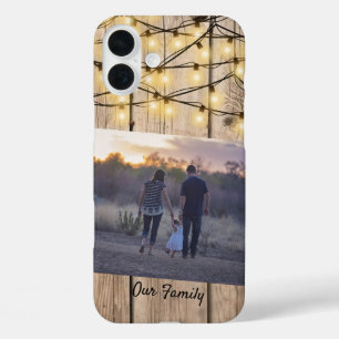 Funda iPhone 16 Plus Luciérnagas rusticas iluminan a Personalizado de f