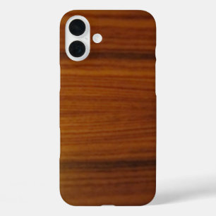 Funda iPhone 16 Plus Madera chapada