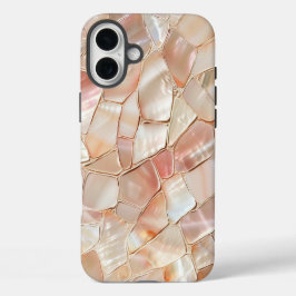 Funda iPhone 16 Plus Madre de cebada de Pearl Mosaic