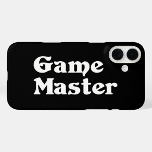 Funda iPhone 16 Plus Maestro de juegos