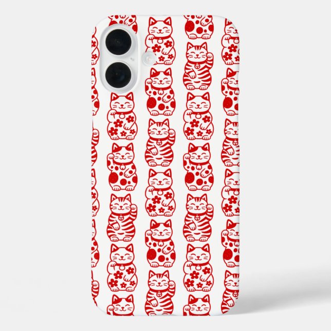 Funda iPhone 16 Plus Maneki Neko (Reverso )