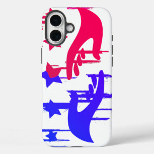 Funda iPhone 16 Plus Mano a Mano - Un Pacto Colorido para el Cambio