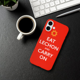 Funda iPhone 16 Plus Mantén la calma y sigue adelante Versión filipina