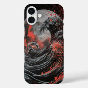 Funda iPhone 16 Plus "Marea sanguínea"