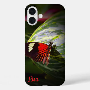 Funda iPhone 16 Plus Mariposa personalizada en un estuche para iPhone d