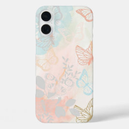 Funda iPhone 16 Plus Mariposas estéticas