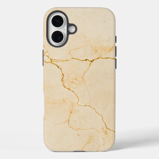 Funda iPhone 16 Plus Mármol blanco (Reverso )
