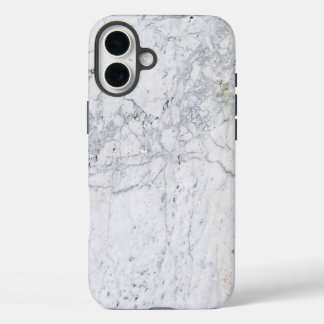 Funda iPhone 16 Plus Mármol blanco