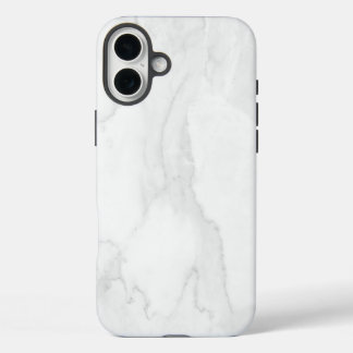 Funda iPhone 16 Plus Mármol blanco