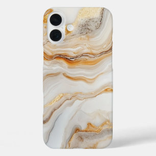Funda iPhone 16 Plus Mármol minimalista - Diseño elegante y sin tiempo