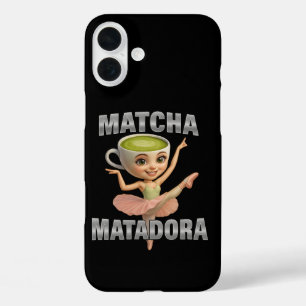 Funda iPhone 16 Plus Matcha Matadora Gracia se Reúne con Energía Verde