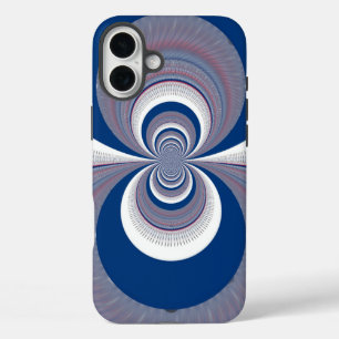 Funda iPhone 16 Plus Medio azul