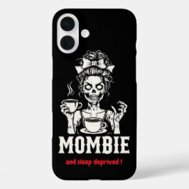 Funda iPhone 16 Plus MOMBIE y privación del sueño