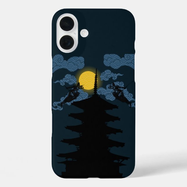 Funda iPhone 16 Plus Moonlight Ninja Phone Case (Reverso )