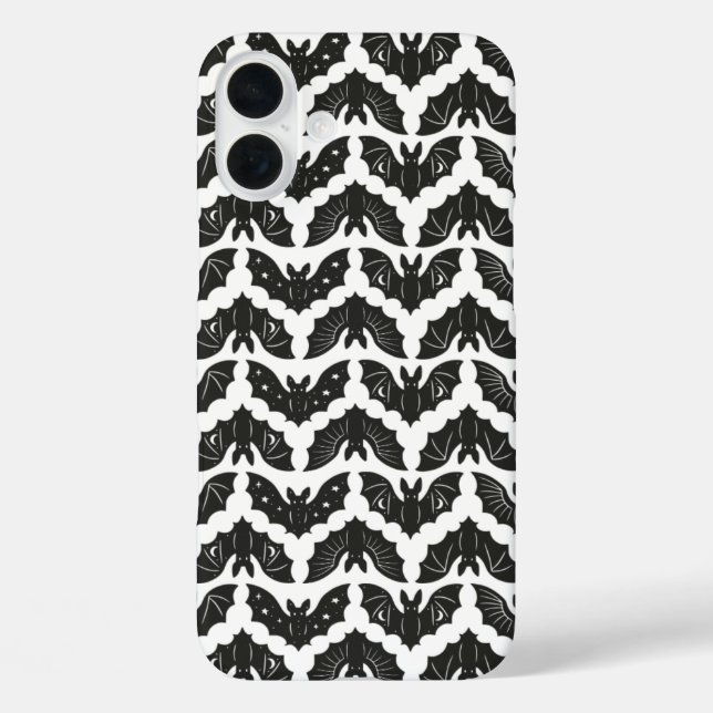 Funda iPhone 16 Plus Murciélagos (Reverso )
