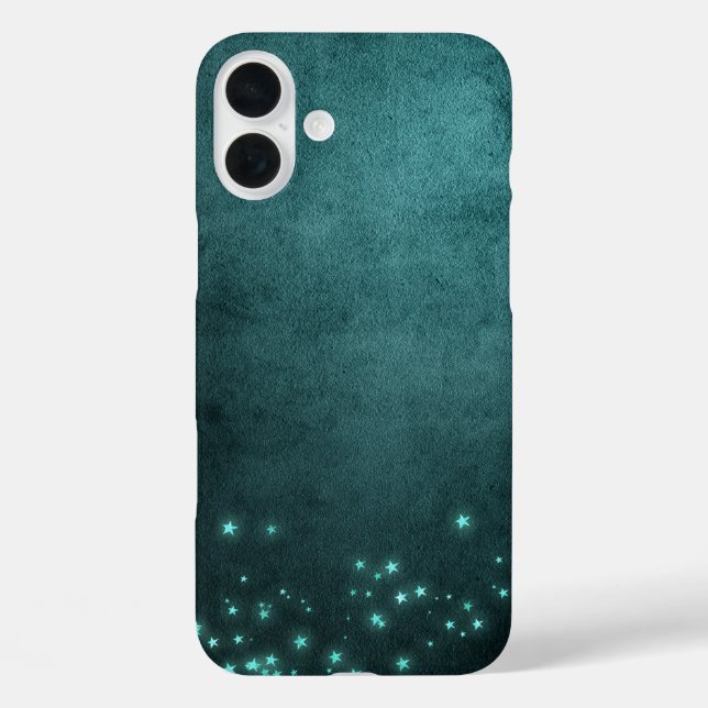 Funda iPhone 16 Plus Mystic Twilight Stars | Deslumbramiento de la nebl (Reverso )