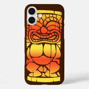 Funda iPhone 16 Plus Naranja Tiki Ailani Hawaiian Sunset Blend