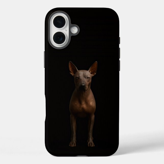 Funda iPhone 16 Plus Negro 4 Luxe iPhone 16 Plus, Argentina Pila Dog (Reverso )