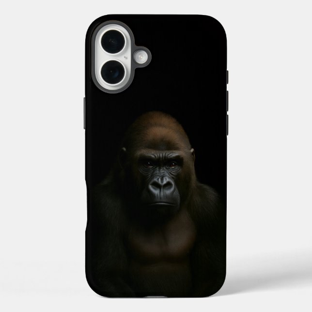 Funda iPhone 16 Plus Negro 4 Luxe iPhone 16 Plus, Gorilla (Reverso )