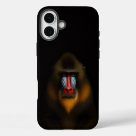 Funda iPhone 16 Plus Negro 4 Luxe iPhone 16 Plus, Mandril Mono