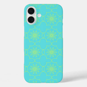 Funda iPhone 16 Plus Neon Flora