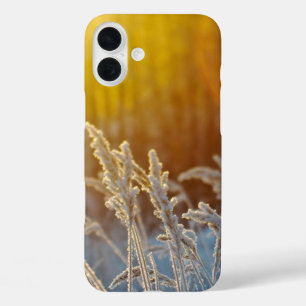 Funda iPhone 16 Plus Nieve brillante negra y blanca