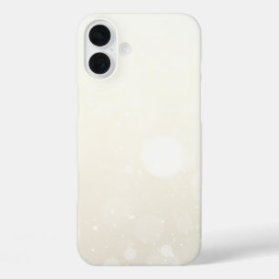 Funda iPhone 16 Plus Nieve brillante negra y blanca