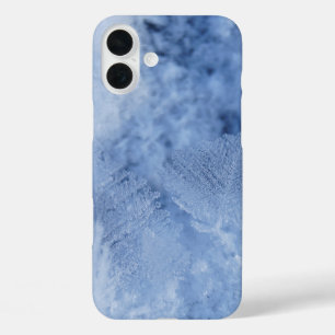 Funda iPhone 16 Plus Nieve brillante negra y blanca