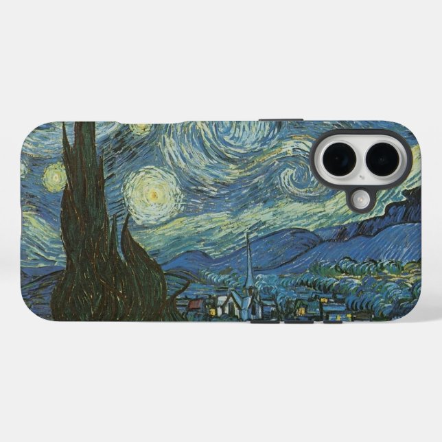 Funda iPhone 16 Plus Noche estrellada (Reverso (Horitonzal))