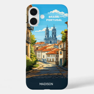 Funda iPhone 16 Plus Nombre personalizado Braga Portugal