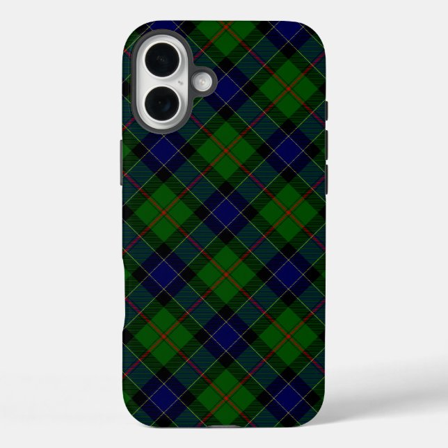 Funda iPhone 16 Plus Ogilvie tartan (Reverso )