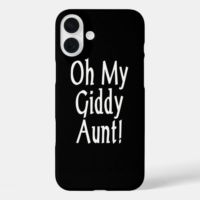 Funda iPhone 16 Plus ¡Oh, Mi Tía Giddy! (Reverso )
