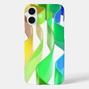 Funda iPhone 16 Plus Ondas arco iris