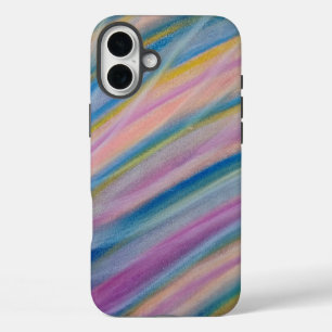 Funda iPhone 16 Plus P6 Arte abstracto colorido único