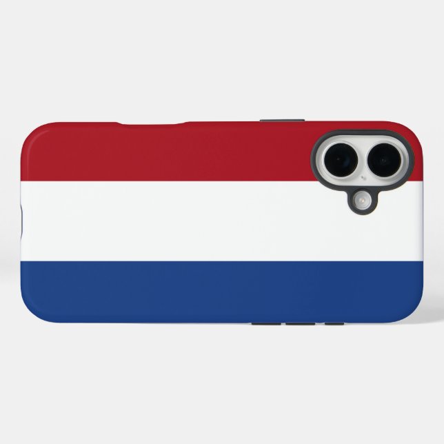 Funda iPhone 16 Plus Países Bajos (Reverso (Horitonzal))