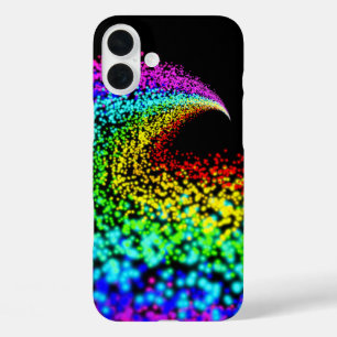 Funda iPhone 16 Plus Partículas coloreadas
