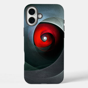 Funda iPhone 16 Plus Patrón De Arte Resumen Artístico Moderno De Swirl 