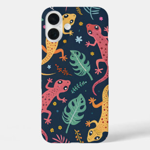 FUNDA iPhone 16 PLUS PATRON DE GECKOS