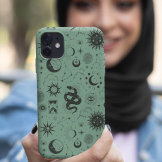 Funda iPhone 16 Plus Patrón de Kundalini místico