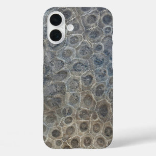 Funda iPhone 16 Plus Patrón de piedra de Petoskey