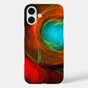Funda iPhone 16 Plus Patrón Guay de Bella Artes de resumen moderno de o