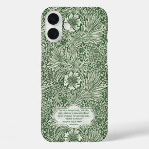 Funda iPhone 16 Plus Patrón Marigold - William Morris