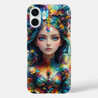 Funda iPhone 16 Plus Patrones geométricos chicas