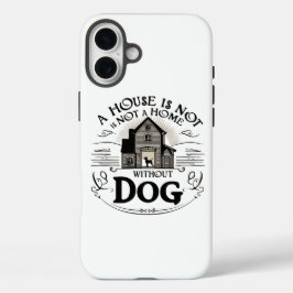 Funda iPhone 16 Plus Perros Casas Completas